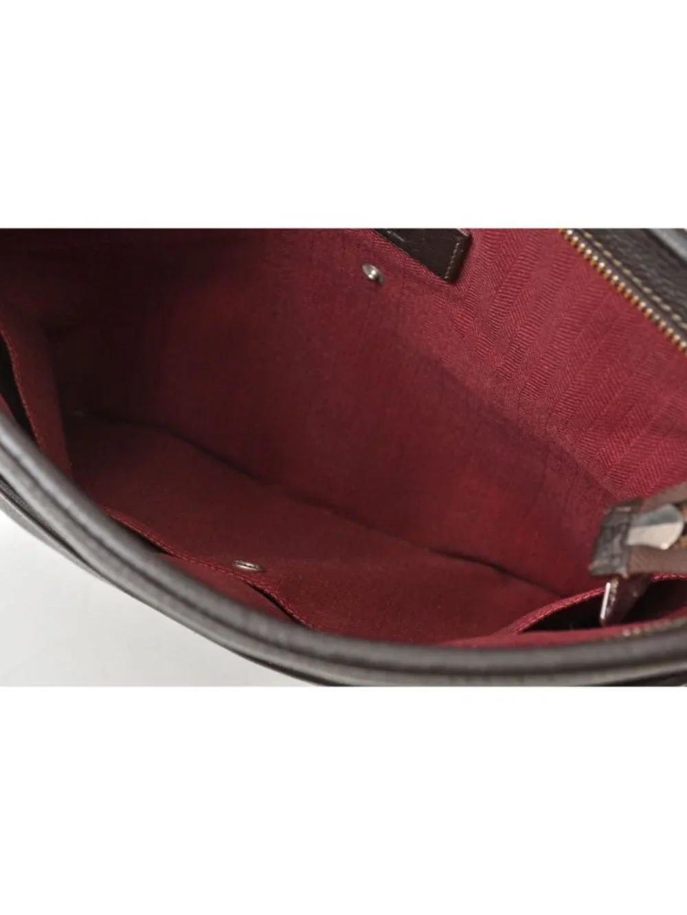 Loewe Shoulder Bag Vintage Leather Dark Brown